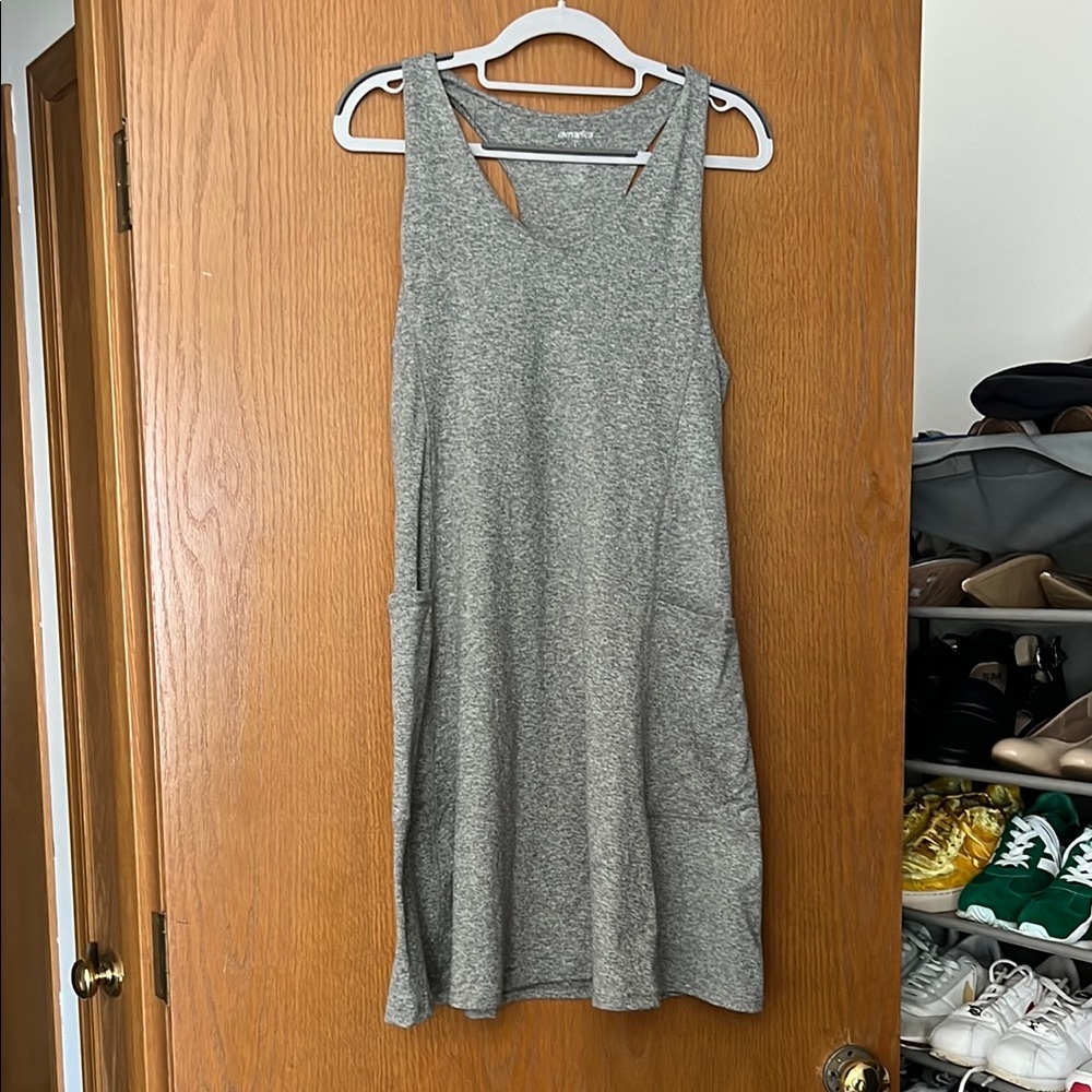 Heather green Sleeveless athletic Dress